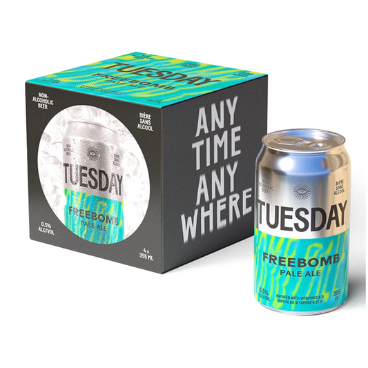 TUESDAY BREWING FREEBOMB (NON-ALC) PALE ALE 1420ML