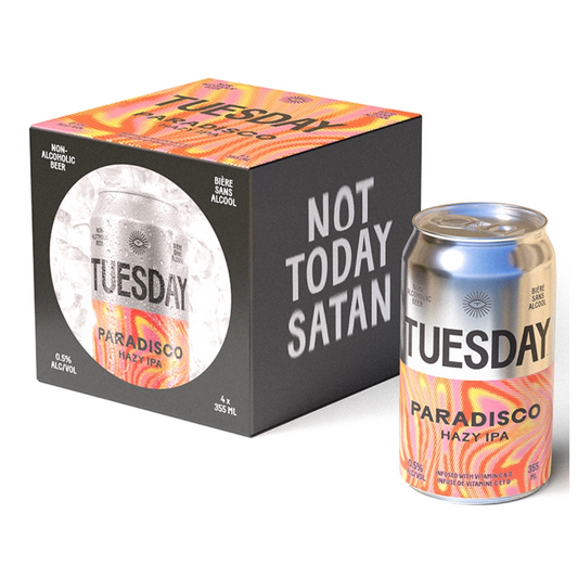 TUESDAY BREWING PARADISCO (NON-ALC) HAZY IPA 1420ML
