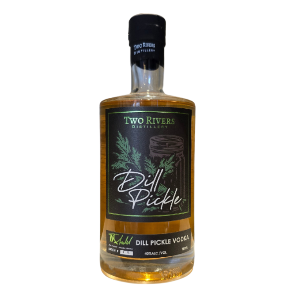 TWO RIVERS DILL PICKLE VODKA 750ML