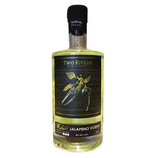 TWO RIVERS JALAPENO VODKA 750ML