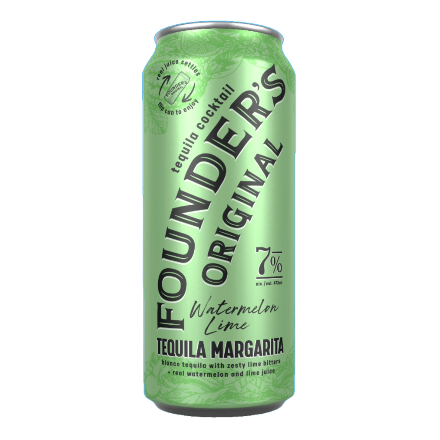 FOUNDER'S WATERMELON LIME MARGARITA 473ML