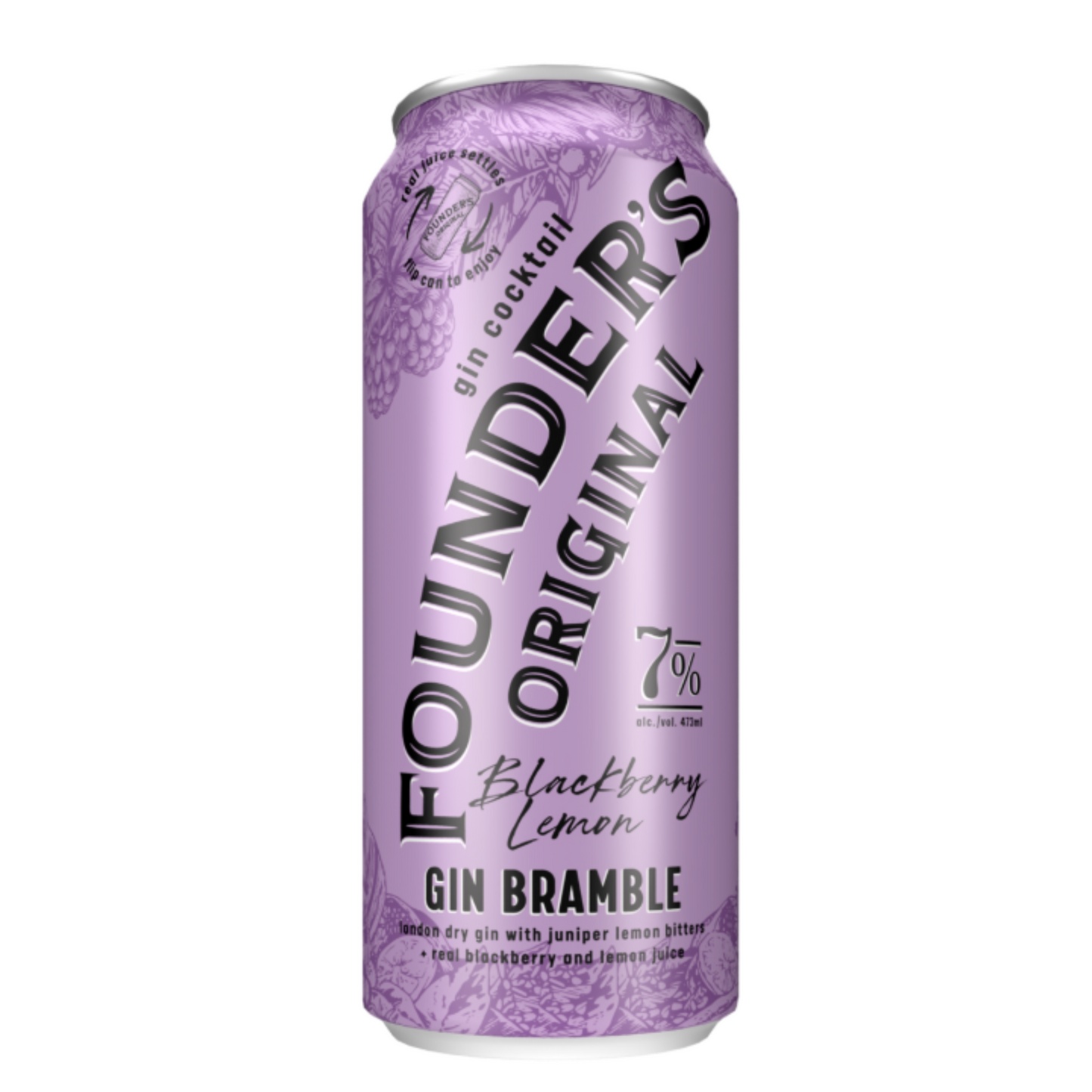 FOUNDER'S BLACKBERRY GIN BRAMBLE 473ML