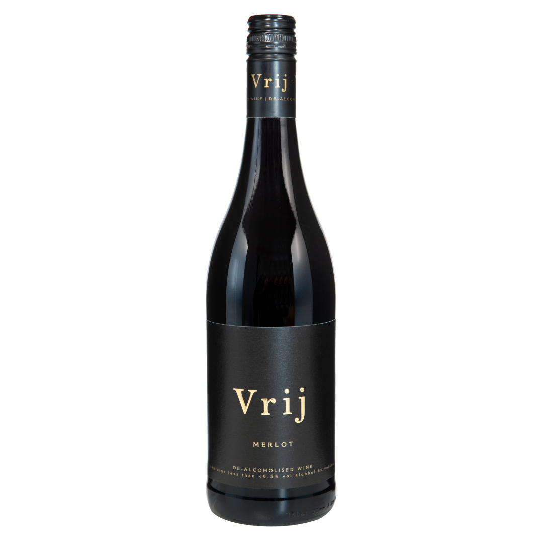 VRIJ FREE MERLOT DE-ALCOHOLIZED 750ML