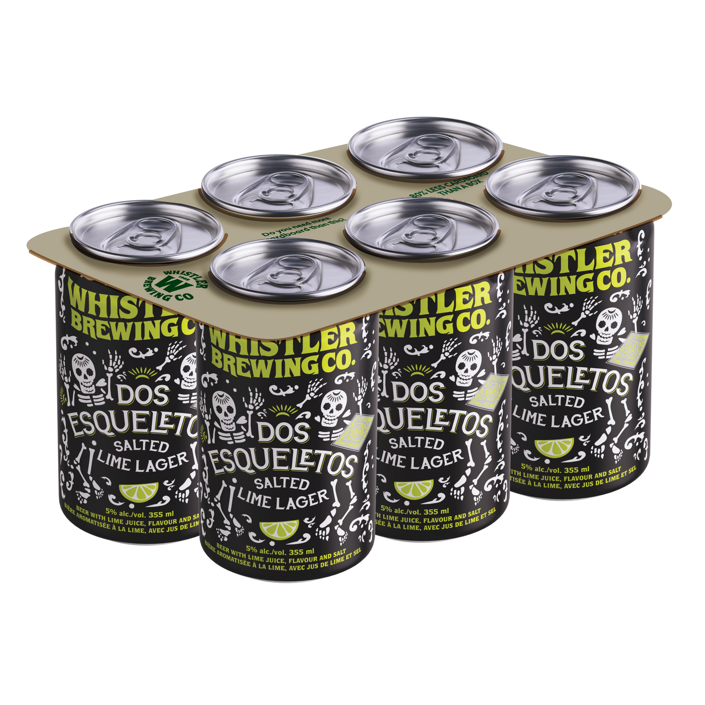 WHISTLER DOS ESQUELETOS SALTED LIME LAGER 2130ML