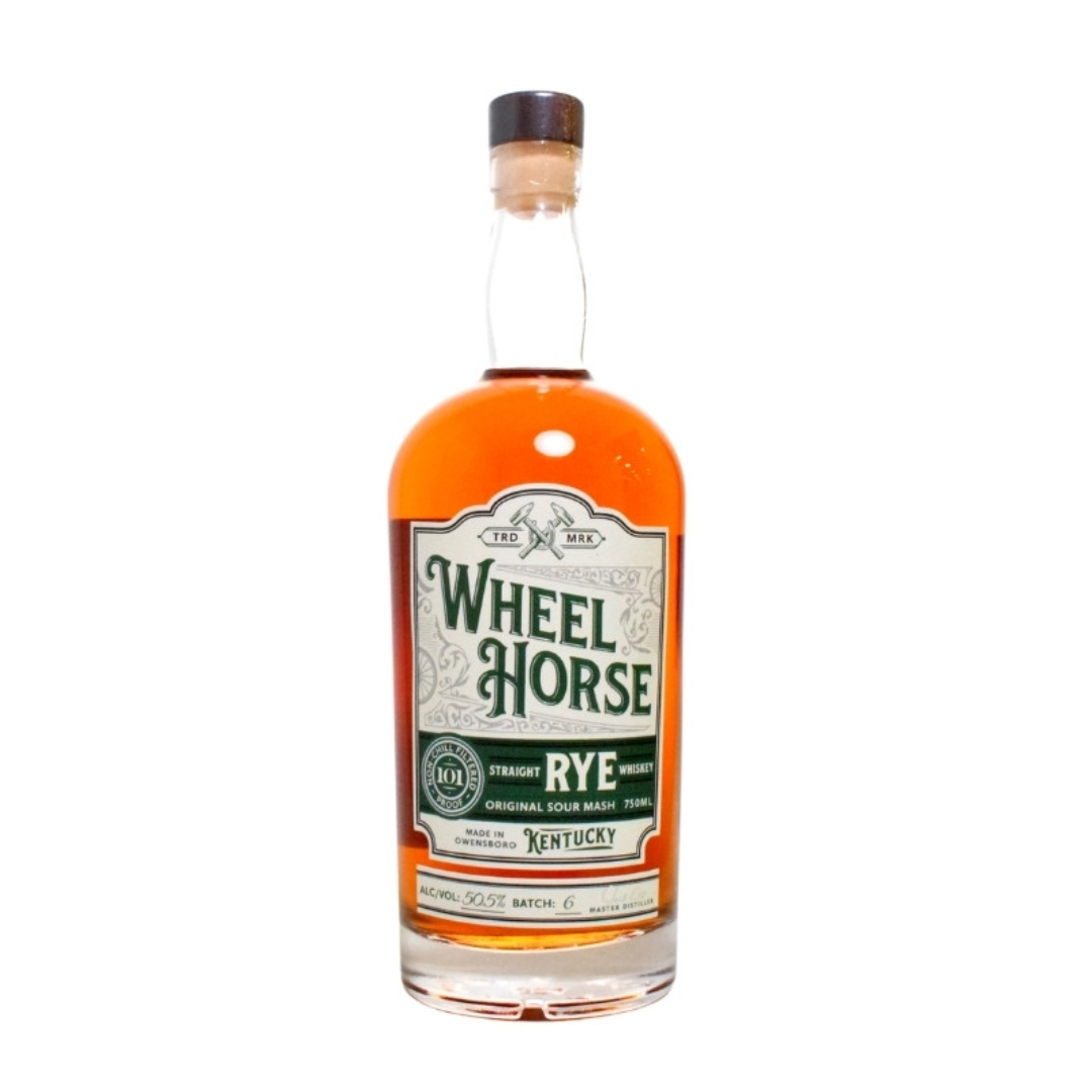 WHEEL HORSE STRAIGHT RYE WHISKEY 750ML