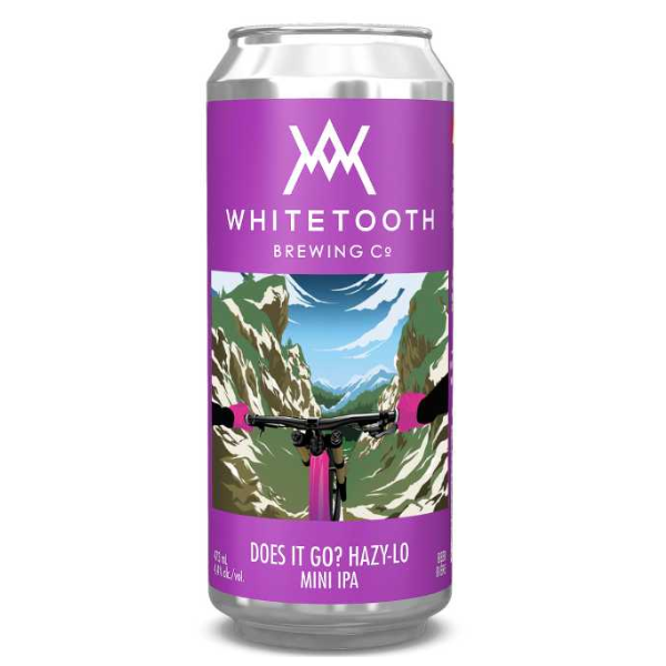WHITETOOTH DOE IT GO? HAZY-LO IPA 1892ML