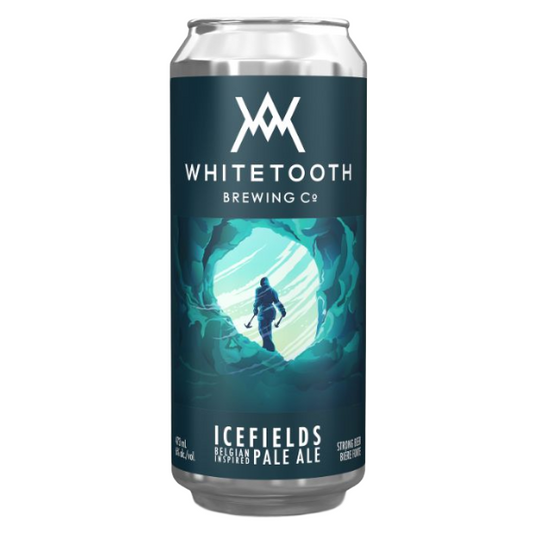 WHITETOOTH ICEFIELDS BELGIAN INSPIRED PALE ALE 1892ML